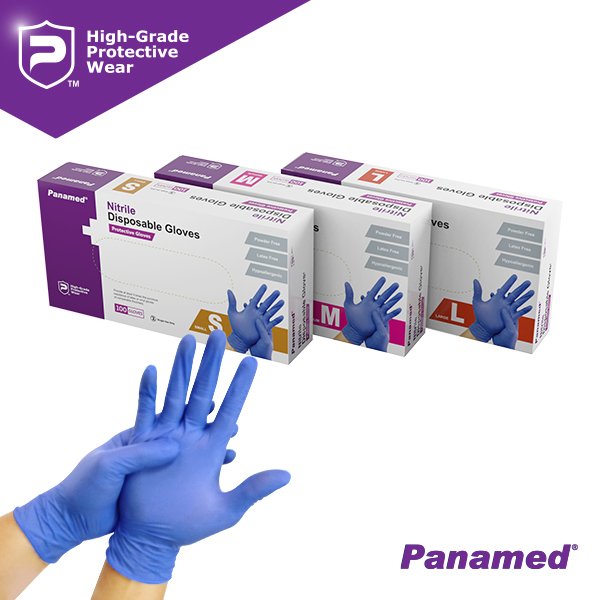 Panamed Nitrile Disposable Gloves