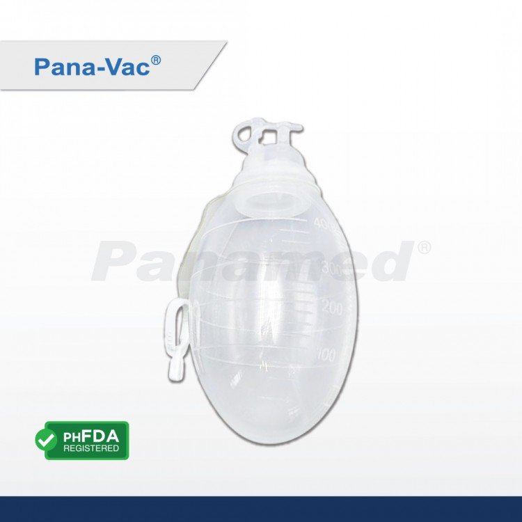 Pana-Vac Closed System Wound Suction Kit 400ml w/ Trocar
