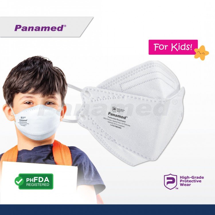 Panamed KN95-w Particulate Respirator for Kids (sold by box of 20s)