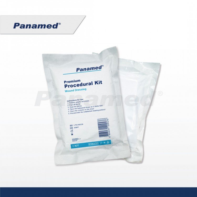 Panamed Premium Procedural Kit - Wound Dressing Kit