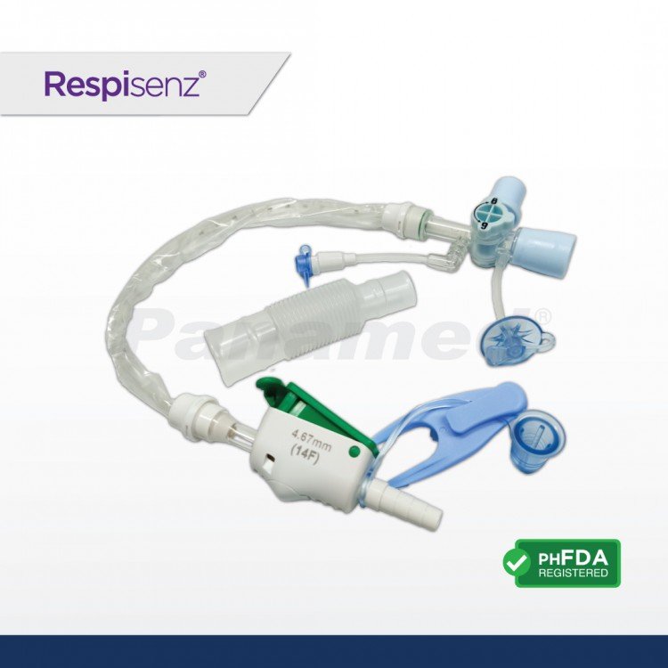 Respisenz Closed Suction Catheter System Fr14 (Tracheostomy)