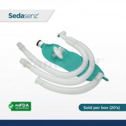 Sedasenz Anesthesia Breathing Circuit, 3 Limbs (Sold per 20's)