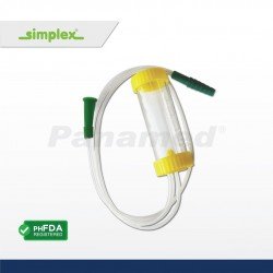 Simplex Mucus Extractor, with Catheter Connector