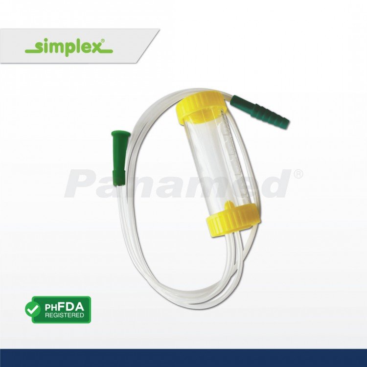 Simplex Mucus Extractor, with Catheter Connector