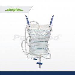 Simplex Bedside Urine Bag 2L (Sold per 10's) Simplex Bedside Urine Bag 2L (Sold per 10's)