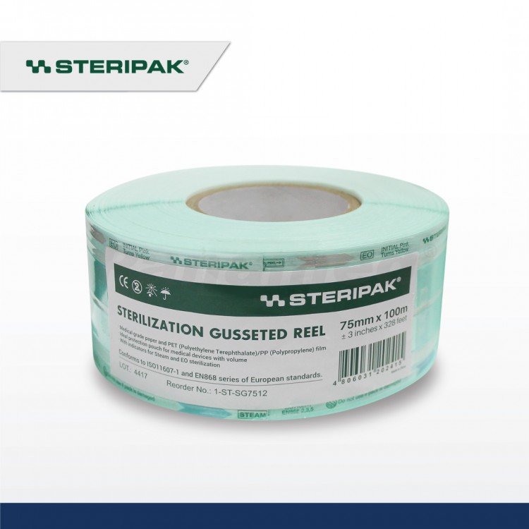 Steripak Sterilization Gusseted Reel