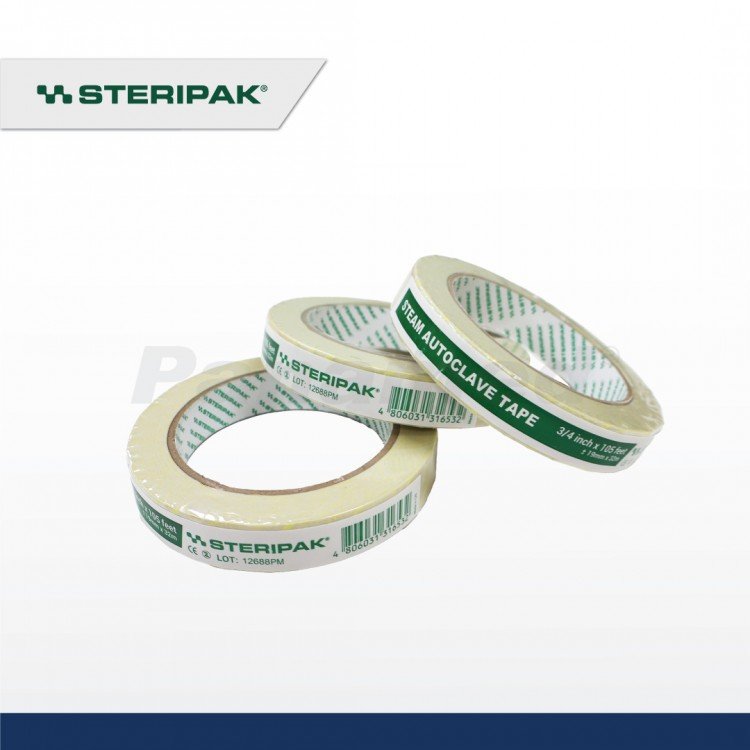 Steripak Steam Autoclave Sterilization Indicator Tape