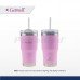 Hydrosenz Tumbler with Straw Purple 14oz, Getwell Hydrosenz Tumbler with Straw Purple 14oz, Getwell