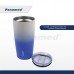 Hydrosenz Tumbler White-Blue 20oz, Panamed