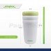 Hydrosenz Tumbler with Straw White-Green 20oz, Simplex