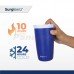 Hydrosenz Tumbler Royal Blue 12oz, Surgisenz Hydrosenz Tumbler Royal Blue 12oz, Surgisenz