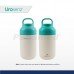 Hydrosenz Tumbler Cream-Teal 12oz, Urosenz Hydrosenz Tumbler Cream-Teal 12oz, Urosenz