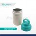 Hydrosenz Tumbler Cream-Teal 12oz, Urosenz Hydrosenz Tumbler Cream-Teal 12oz, Urosenz