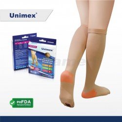 Unimex Anti-Embolism Stockings Knee High Flesh