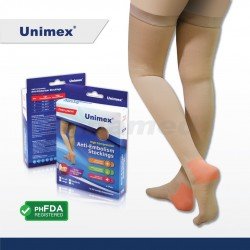 Unimex Anti-Embolism Stockings Thigh High Flesh