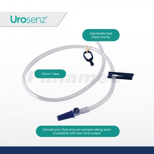 Urosenz Unigard Urine Drainage Bag with Non-Return Valve, 2500ml (Sold ...