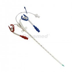 Renasenz Hemodialysis Kit 3-Lumen Fr 12x16 Curved